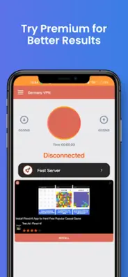 Germany VPN - High Speed Proxy android App screenshot 0